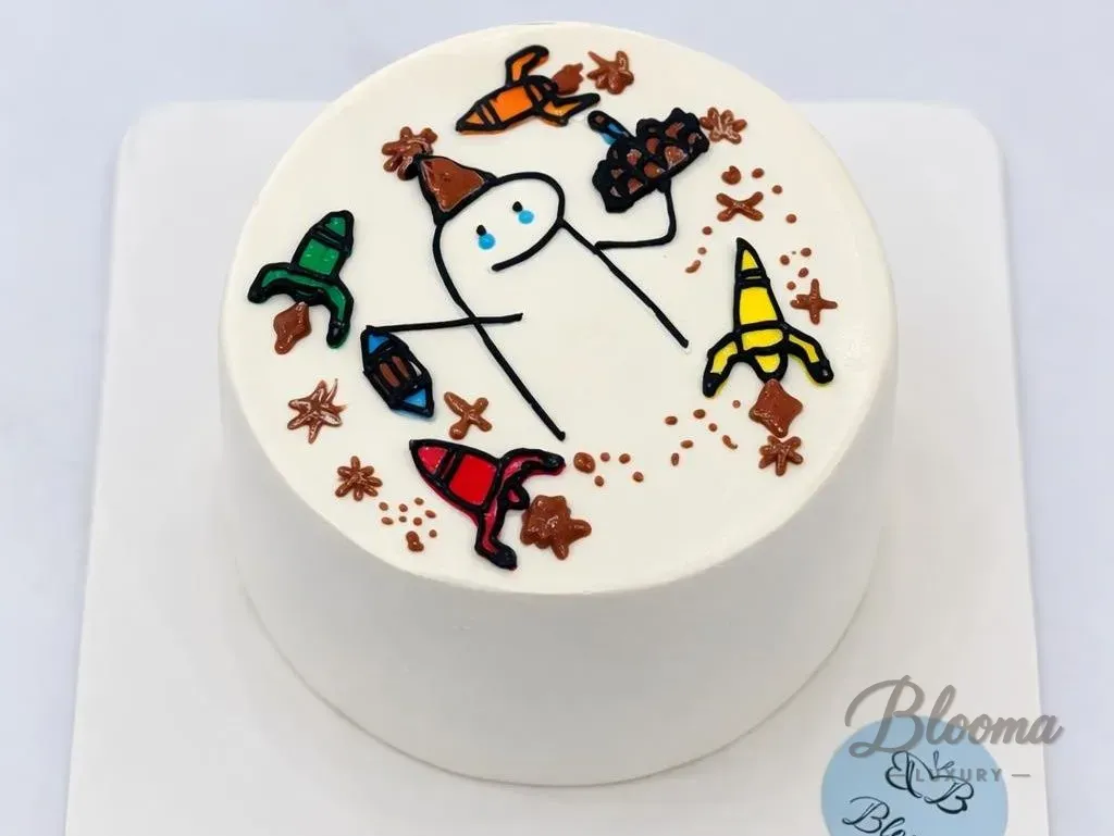 Rocket Adventure Cake