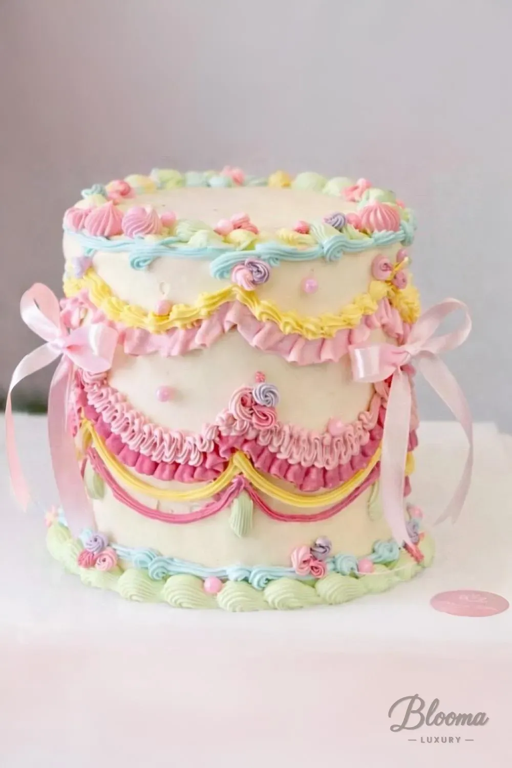 Fancy Nancy Cake – Grand Pastel Elegance