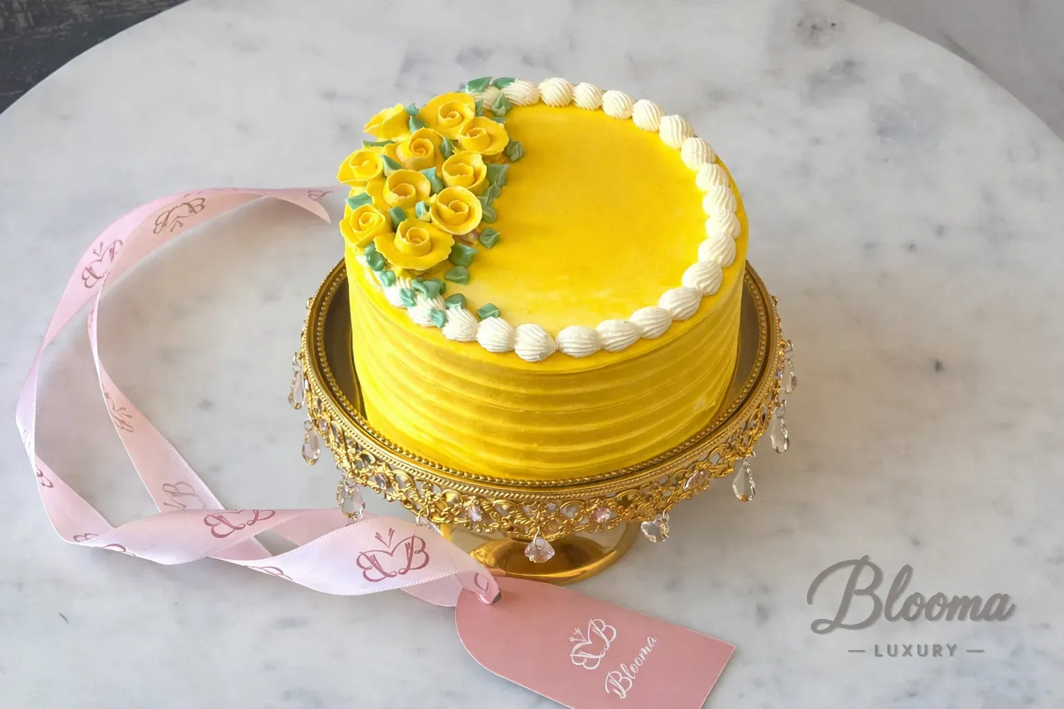 Golden Mango Cake