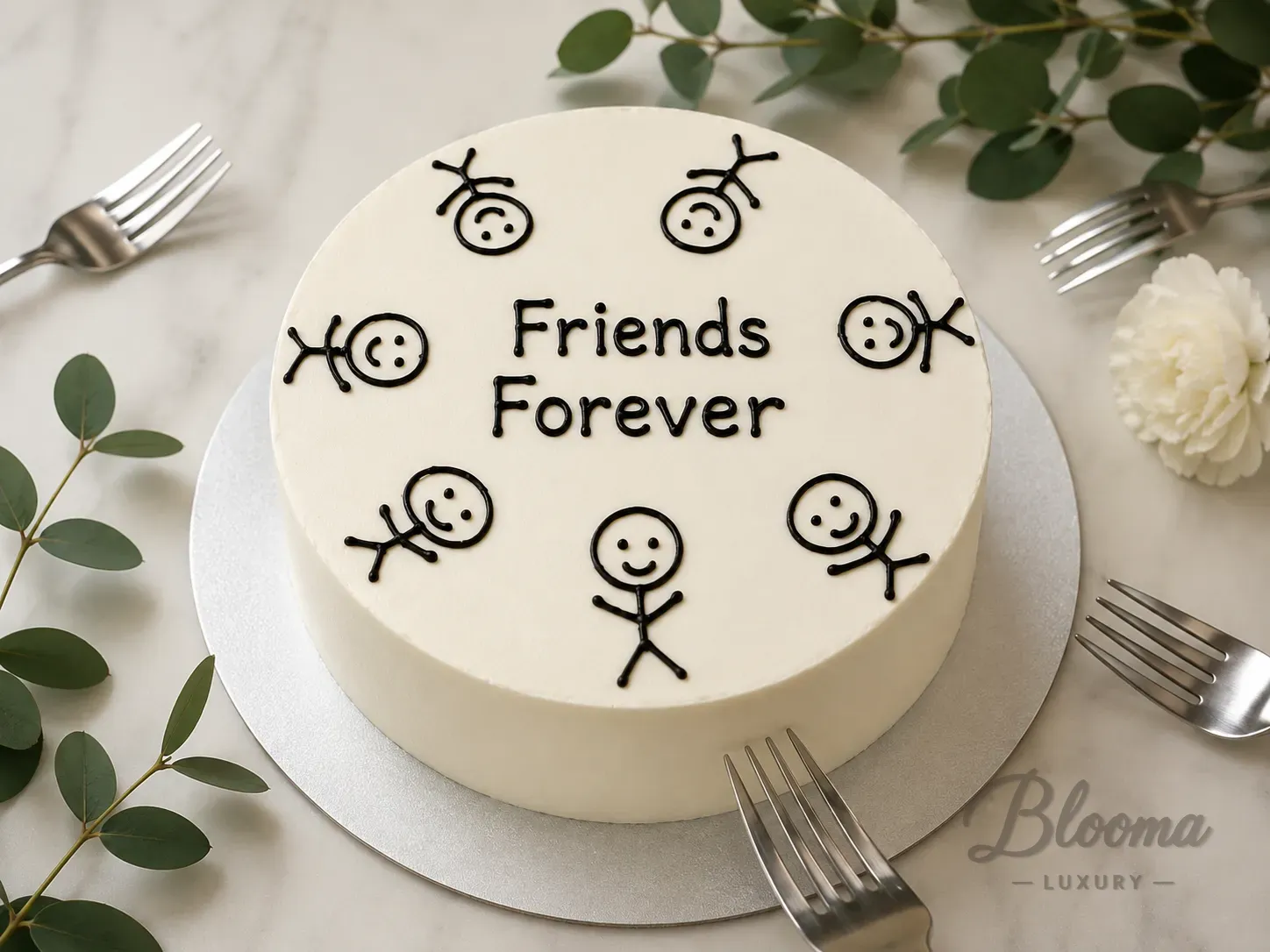 Friends Forever Cake
