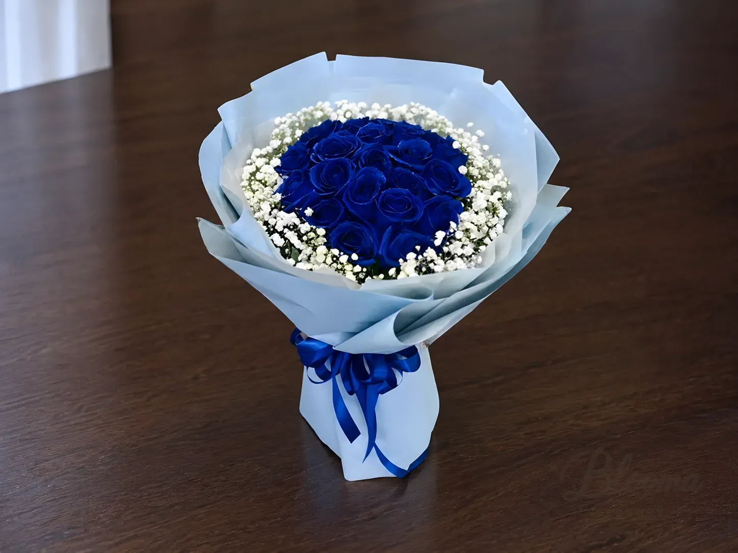 Blue Roses Bouquet 3