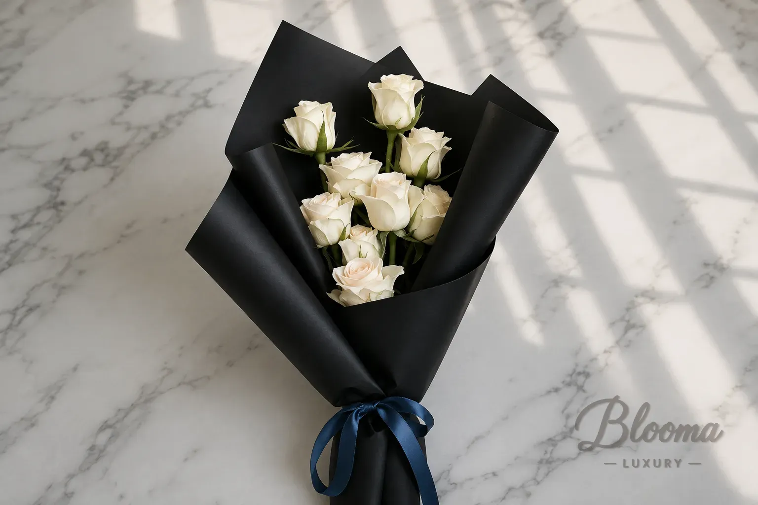 White Rose Bouquet - no - 63