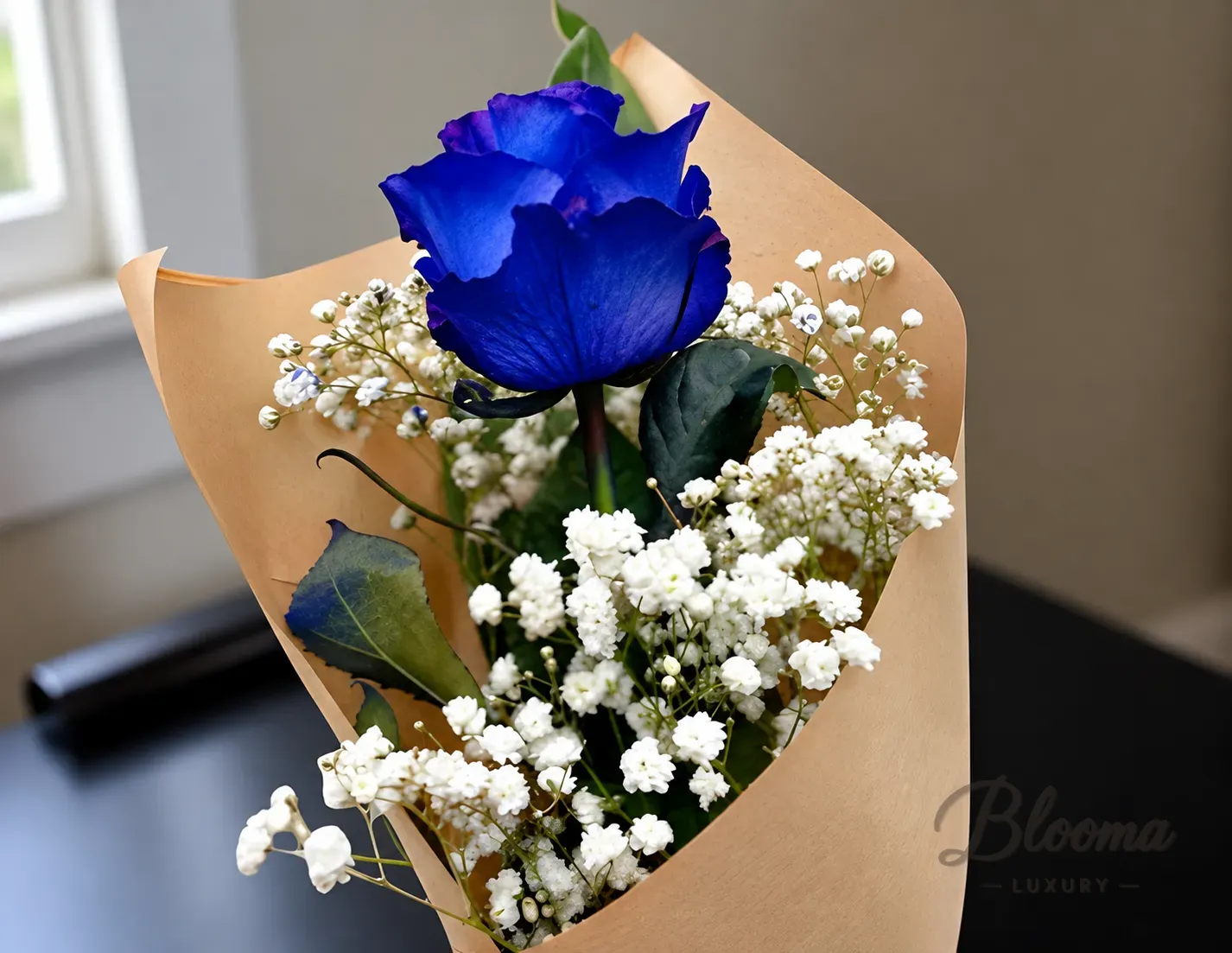 Blue Roses Bouquet 6