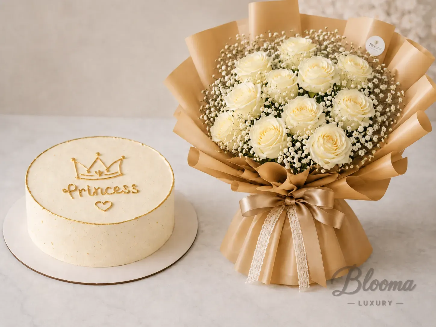 Princess Bloom Cake Combo
