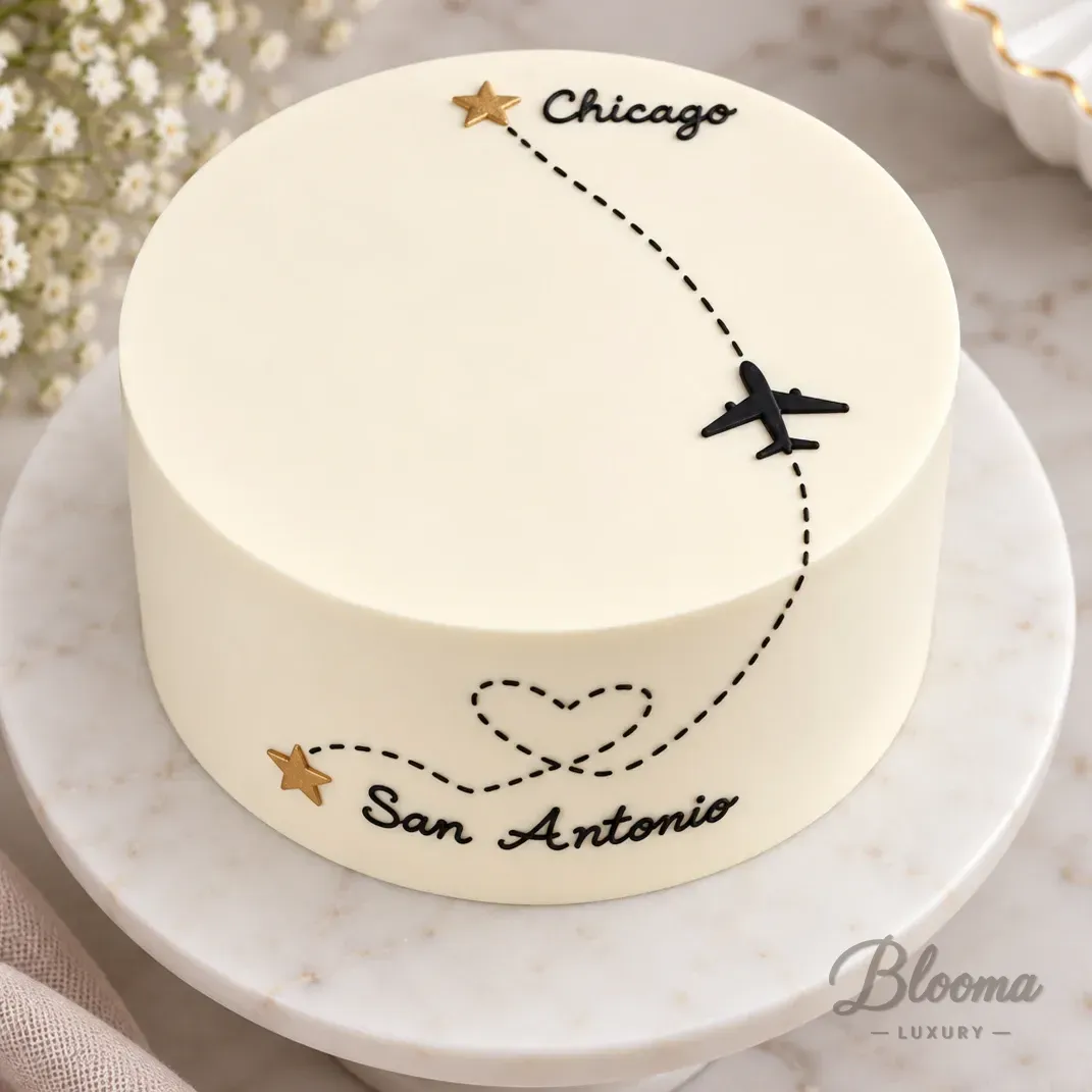 Miles Of Love Long Distance Cake Reunion Cake