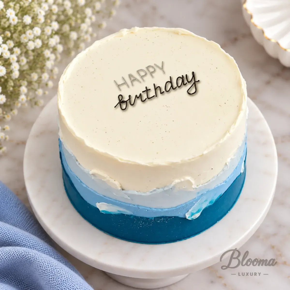 Cake For Him Ocean Mist Party Cake