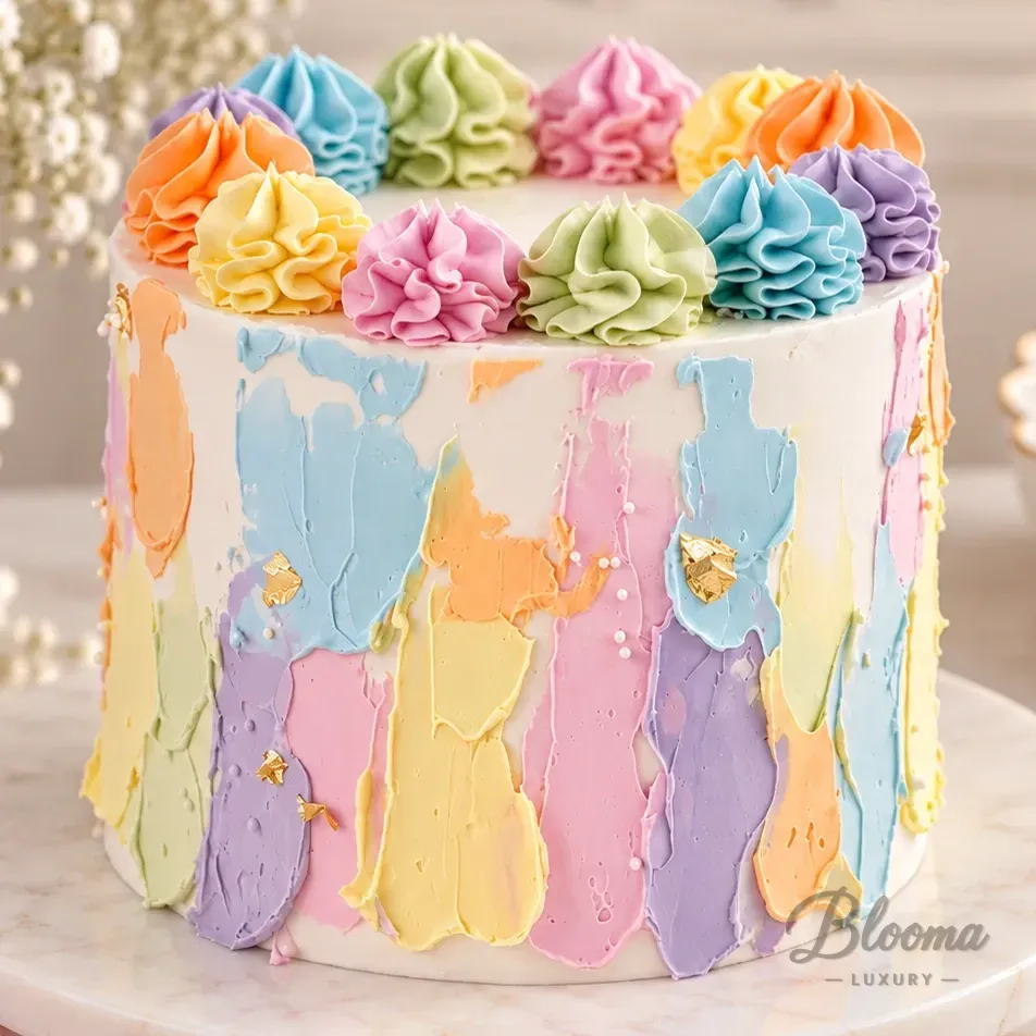 Pretty Her Birthday Cake Party Cake Customized Cake