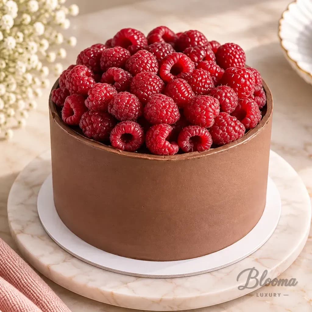 Chocolate Raspberry Cake Birthday Cake Party Cake