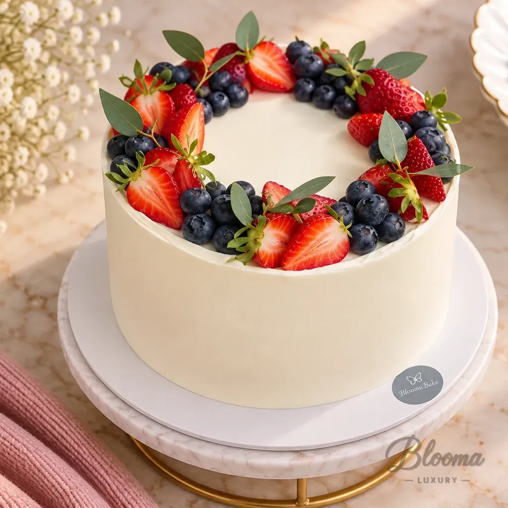 Berry Bloom Cake Party Cake Elegant Cakes