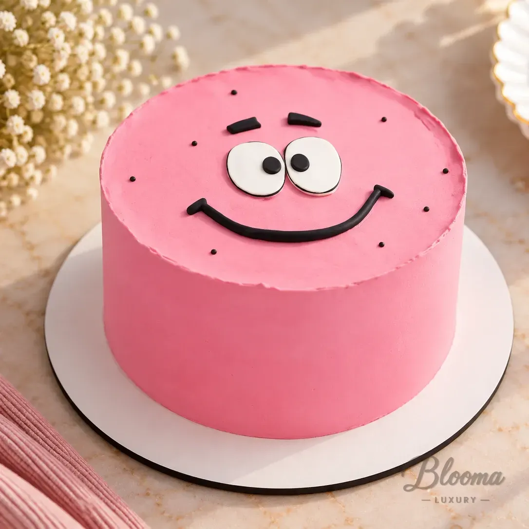 Happy Pink Pop, Birthday Cake, Party Cake