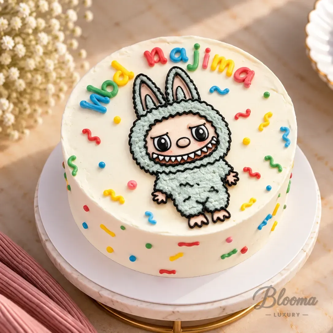 Labubu Lover Cake Handcrafted Edition Birthday Cake