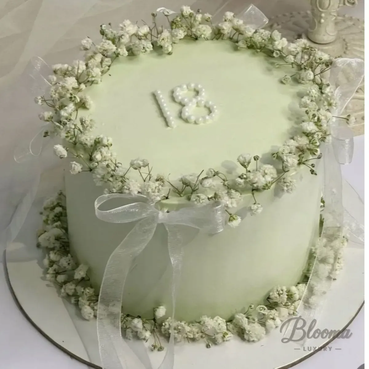 Customized Birthday Cake – Floral Birthday Cake