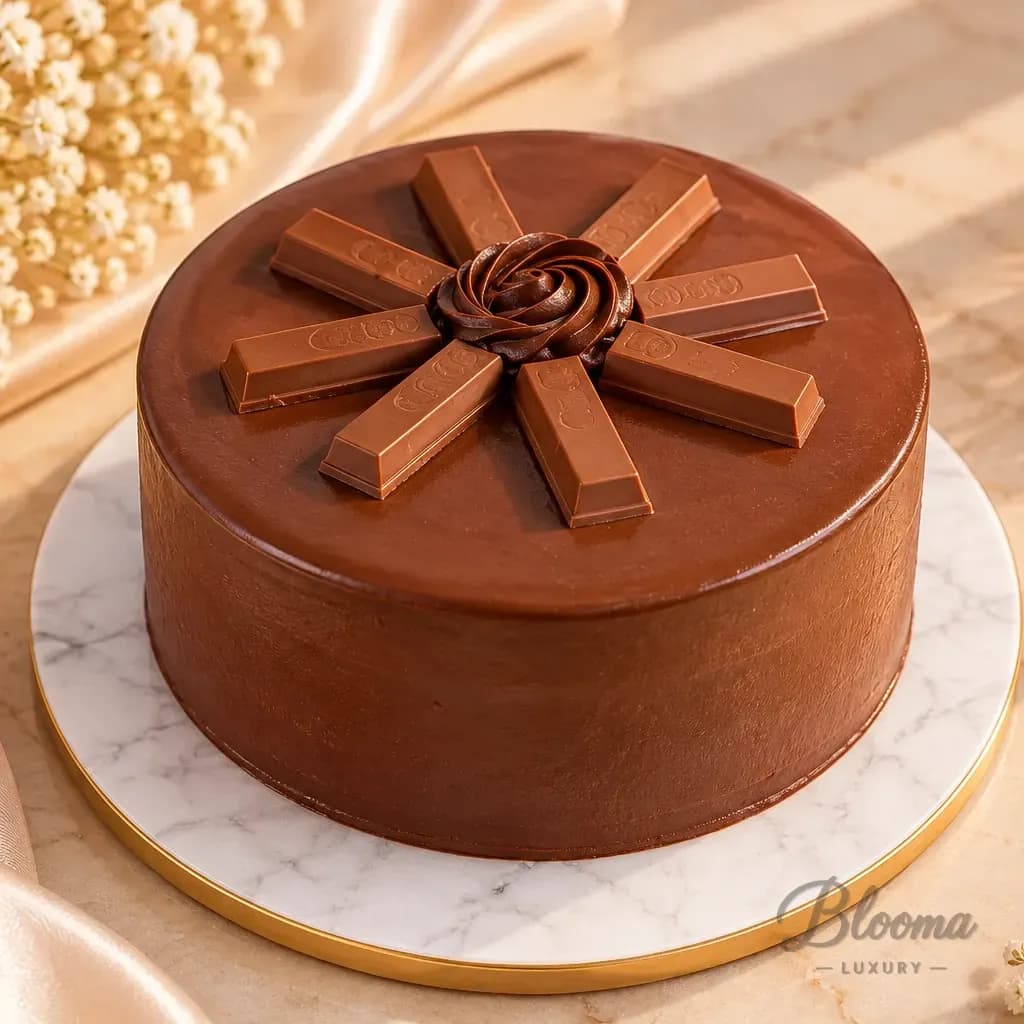 Kit Kat Chocolates Cake