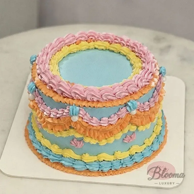 Fancy Nancy Cake – Cotton Candy Crescent