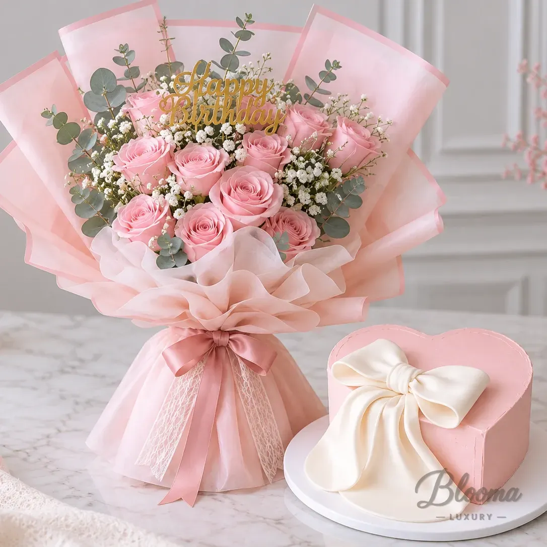 Pink Blossom Celebration Combo