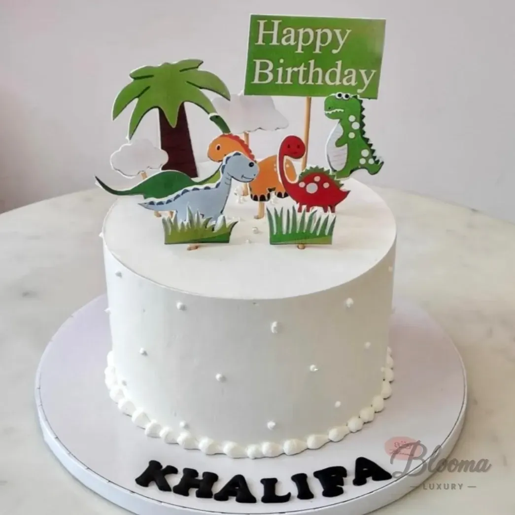 Dinosaur Birthday Cake