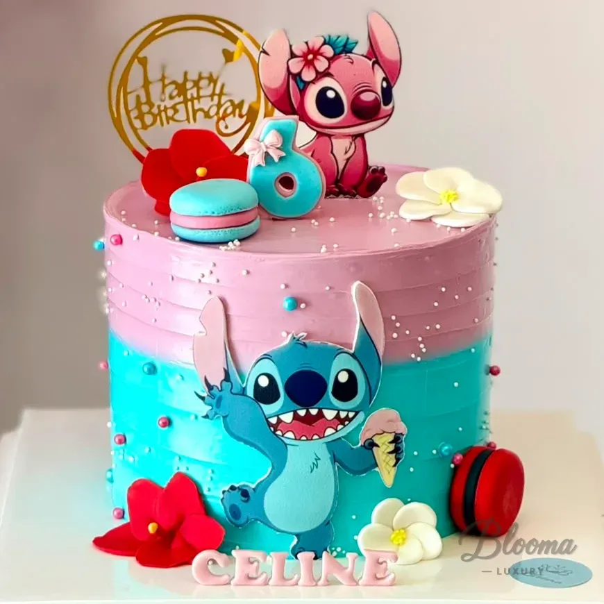 Stitch Birthday Cake