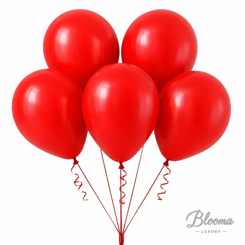 Helium Balloons - Red
