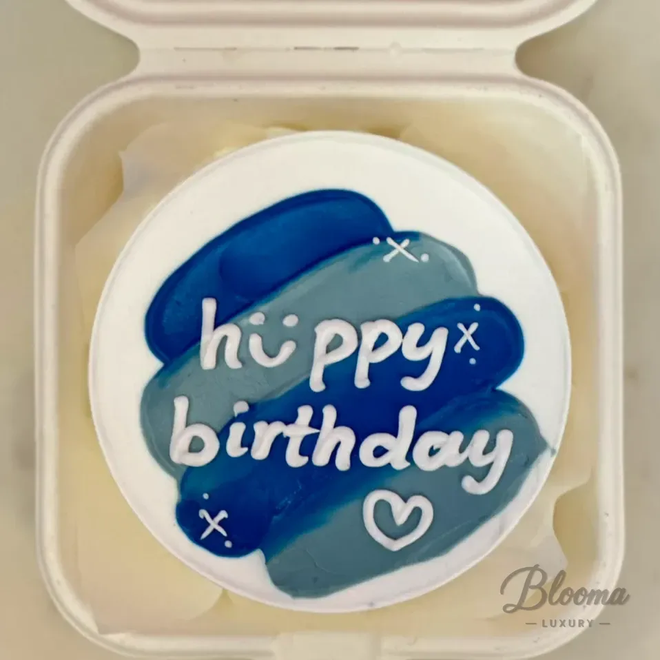 Ocean Breeze Mini Bento Cake for 1–2 People – Chocolate Flavor