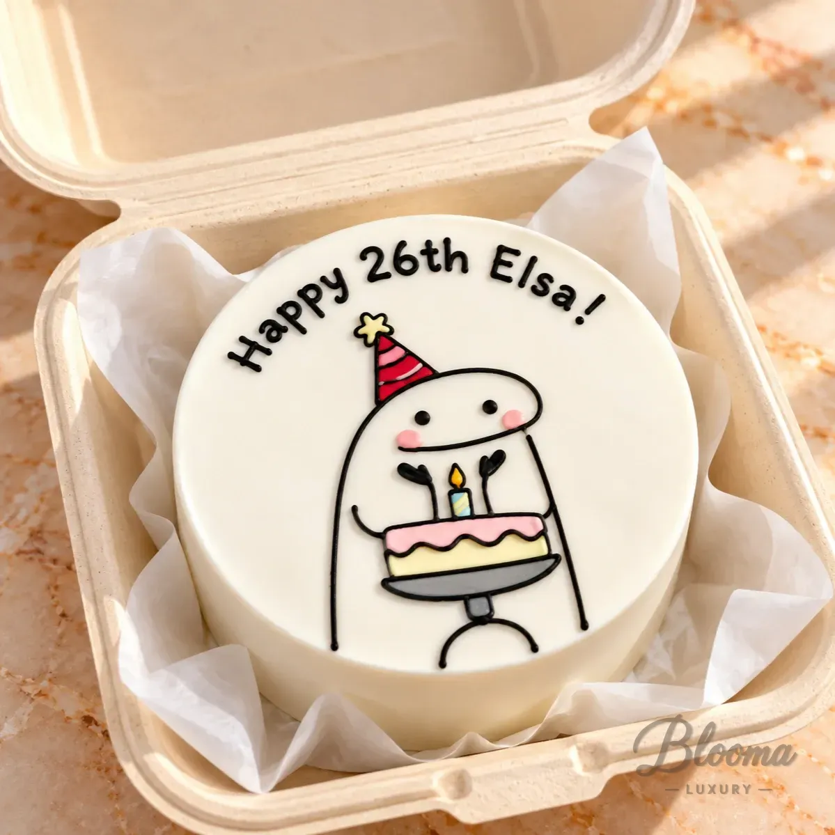 Luma Birthday Bento Mini Cake – Serves 1–2-Bento - 19