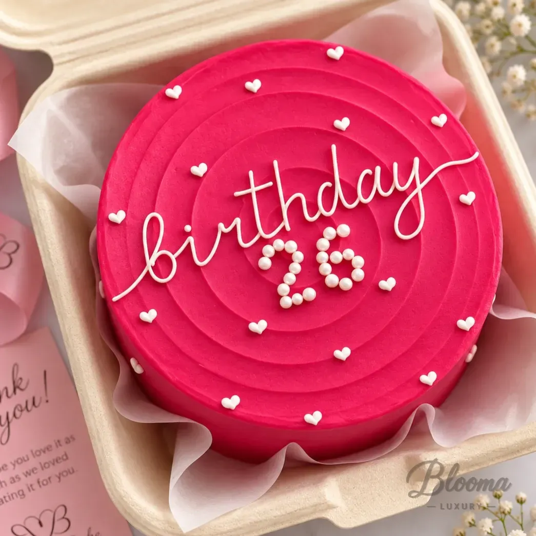 Birthday Number Bento Cake (1–2 Persons)