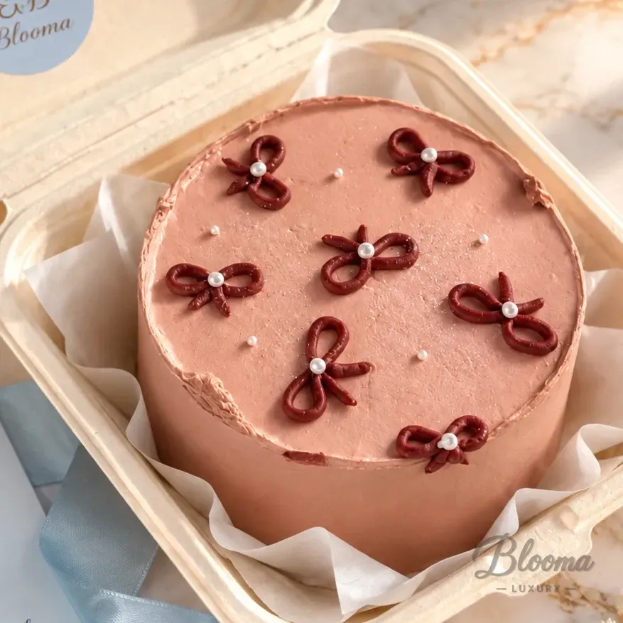 Bow Bento Cake (1–2 Persons)