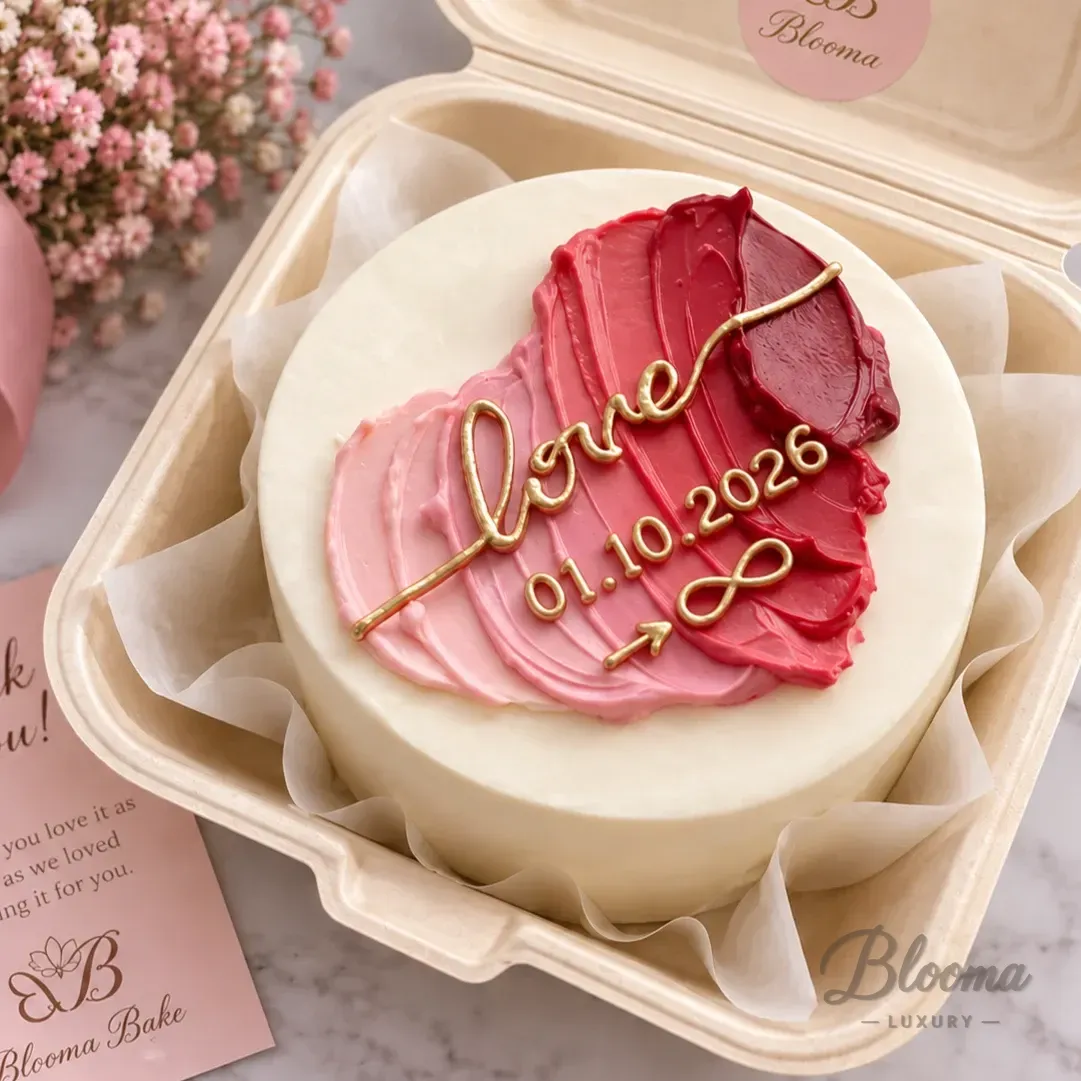 Love Date Bento Cake (1–2 Persons)