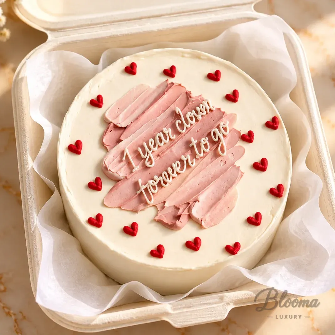 Forever Together Anniversary Bento Cake (1–2 Persons)