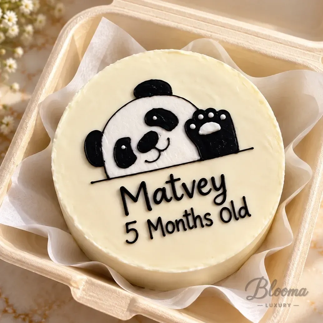 Peekaboo Panda Bento Cake (1–2 Persons)
