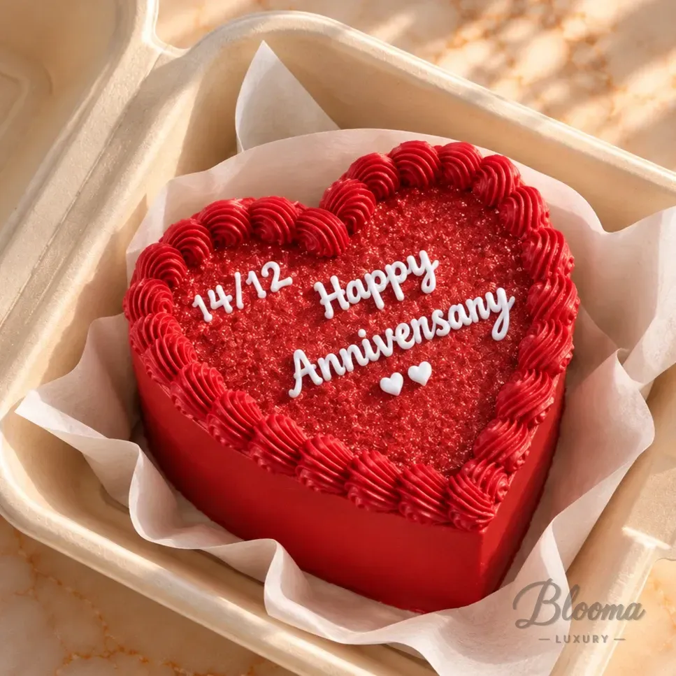 Love Heart Bento Cake (1–2 Persons)