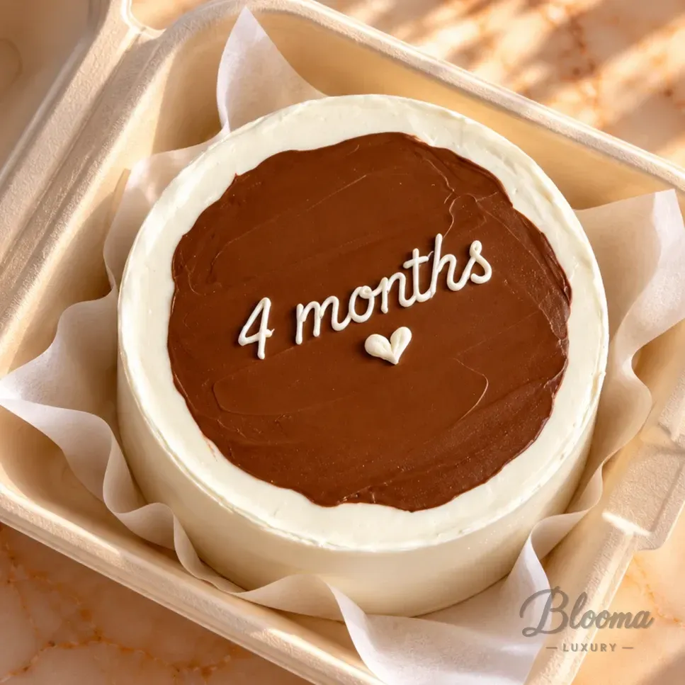 Chocolate Bento Cake 4-Inch Round (1–2 Persons)