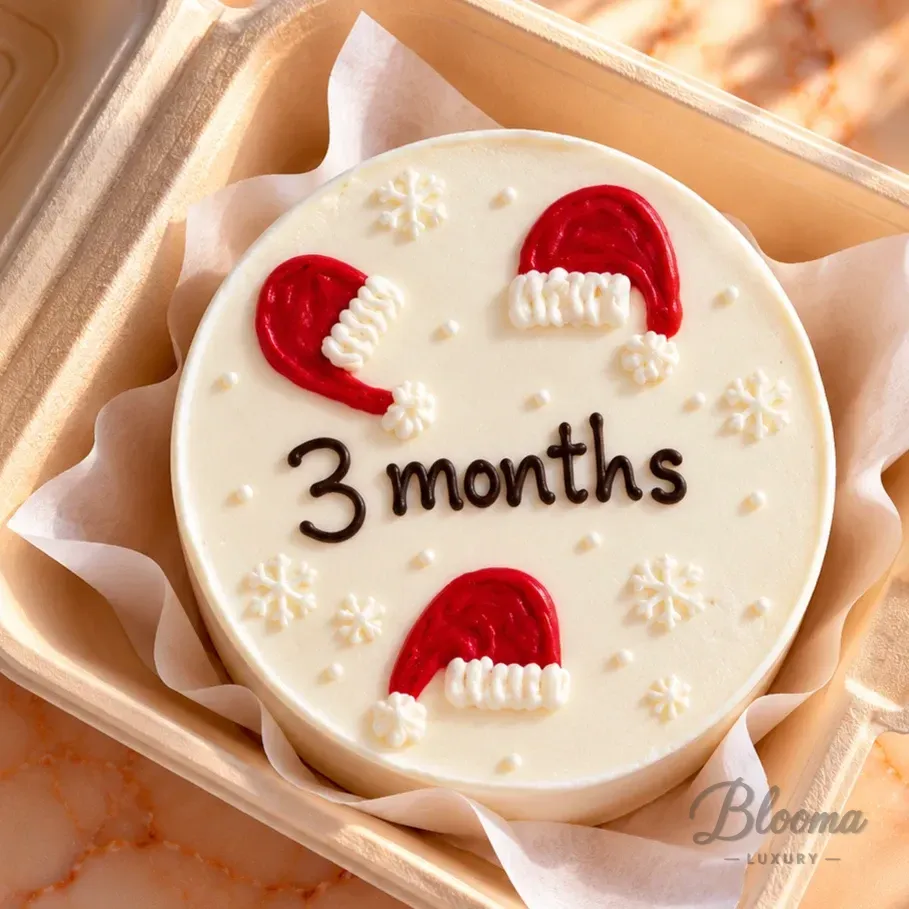 3 Months Baby Celebration Bento Cake (1–2 Persons)