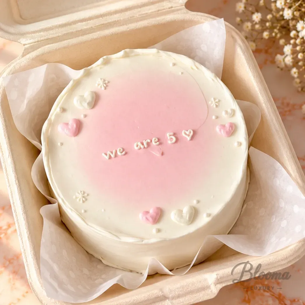Korean Style Mini Bento Cake – Serves 1–2 Persons-Bento No 79