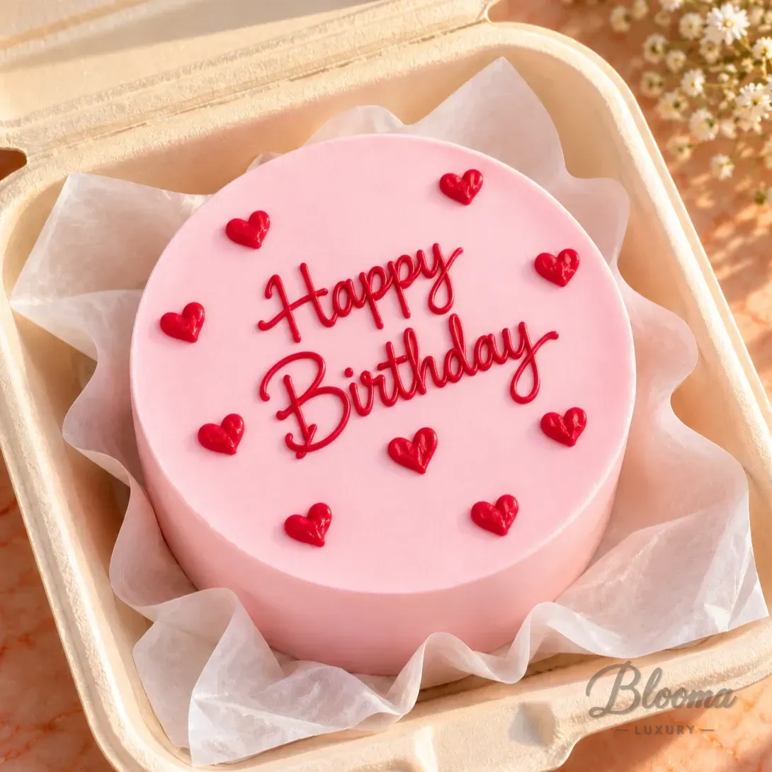 Sweet Love Mini Bento Cake – Serves 1–2 Persons-Bento 56
