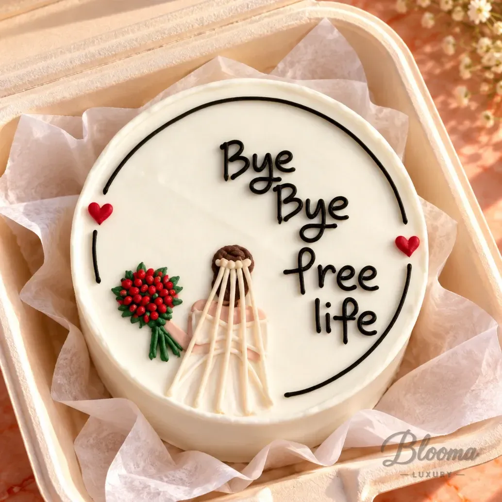 Bento Bride To Be Small Cake 2 Persons