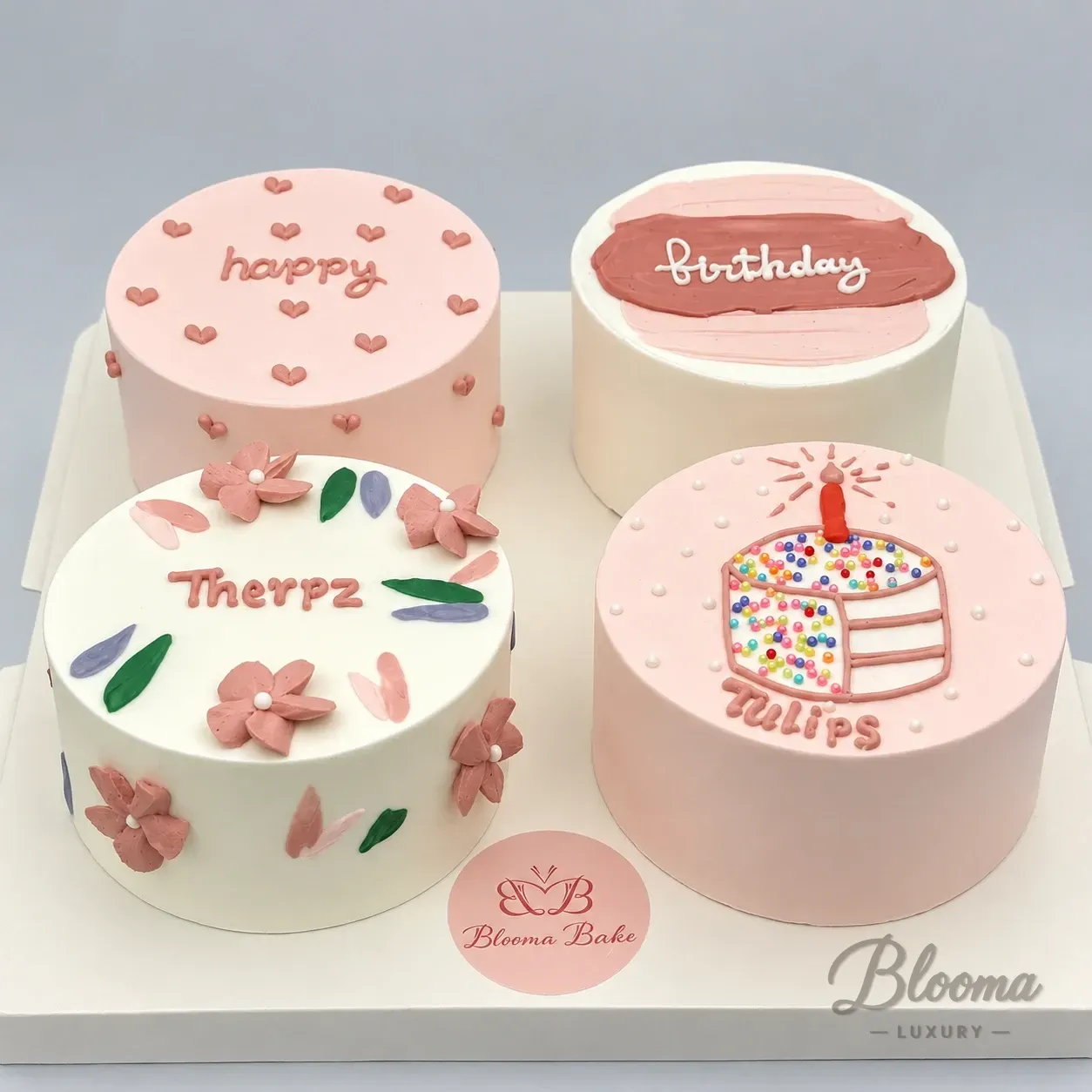 Mini Cake Love Bento Cake Set