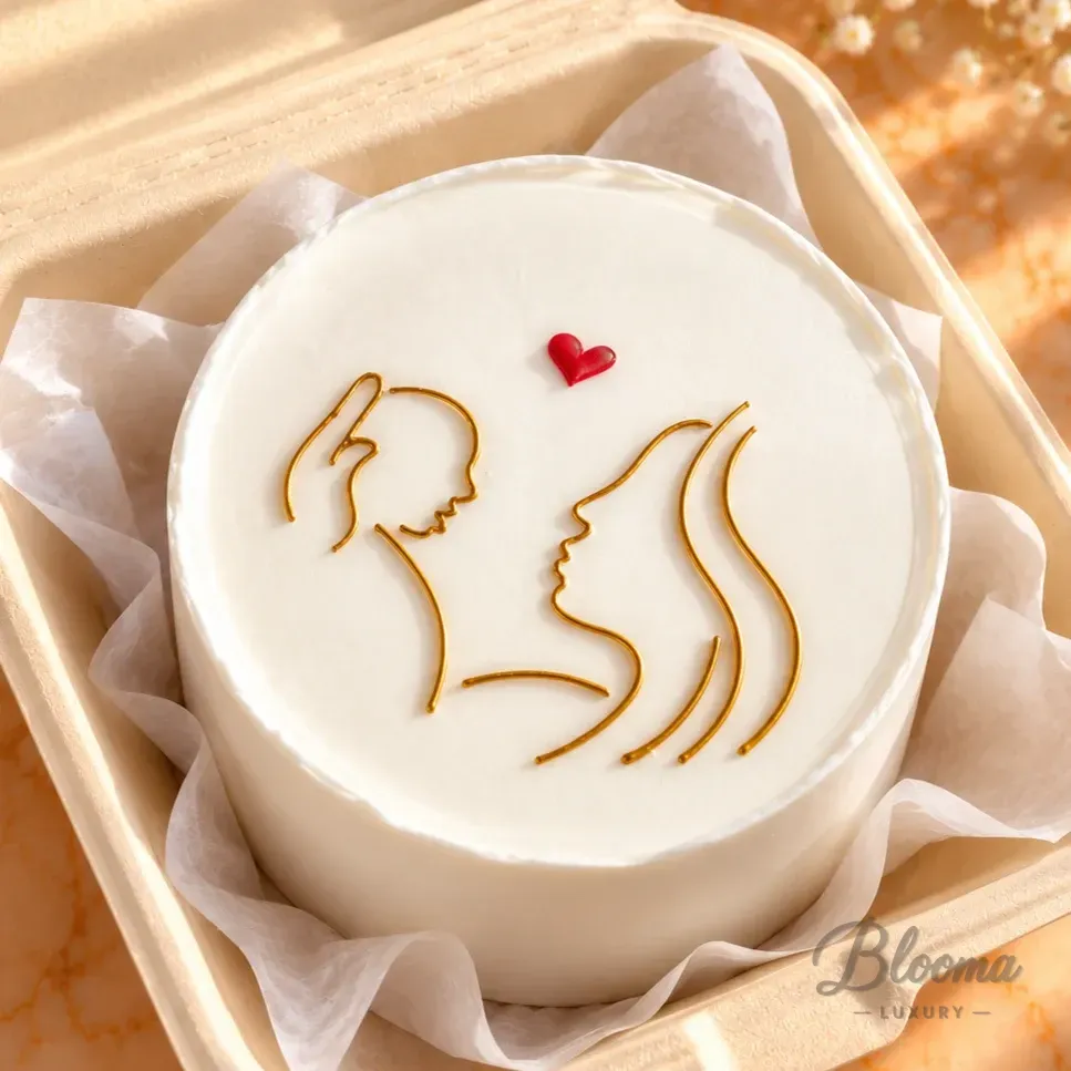 Mother’s Love Bento Cake (1–2 Persons)