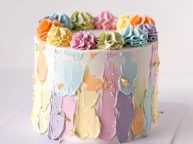 Pretty Her Birthday Cake