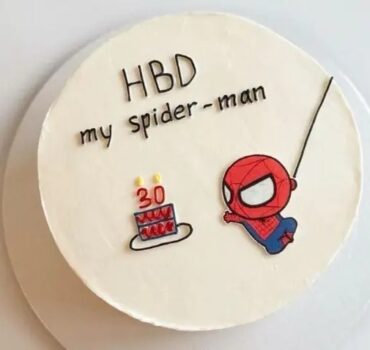 My Own Spiderman Birthday Cake