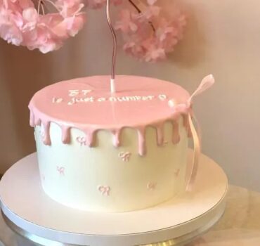 Pretty In Pink Birthday Cake