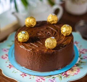 Luxurious Ferrero Rocher Cake